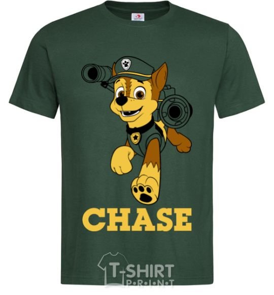 Men's T-Shirt Chase bottle-green фото