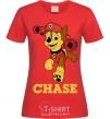 Women's T-shirt Chase red фото