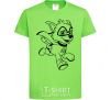 Kids T-shirt Super Rocky orchid-green фото