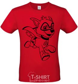 Men's T-Shirt Super Rocky red фото