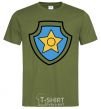 Men's T-Shirt Racer's badge millennial-khaki фото