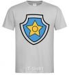 Men's T-Shirt Racer's badge grey фото