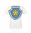 Men's T-Shirt Racer's badge White фото