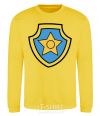 Sweatshirt Racer's badge yellow фото