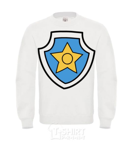 Sweatshirt Racer's badge White фото