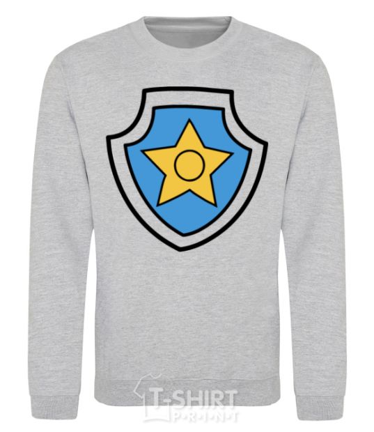 Sweatshirt Racer's badge sport-grey фото