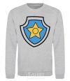 Sweatshirt Racer's badge sport-grey фото