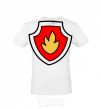 Men's T-Shirt Marshal's badge White фото