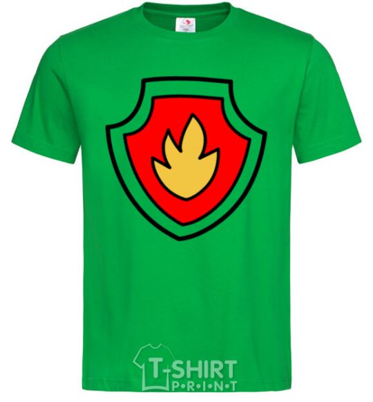 Men's T-Shirt Marshal's badge kelly-green фото
