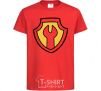 Kids T-shirt Hardy's badge red фото