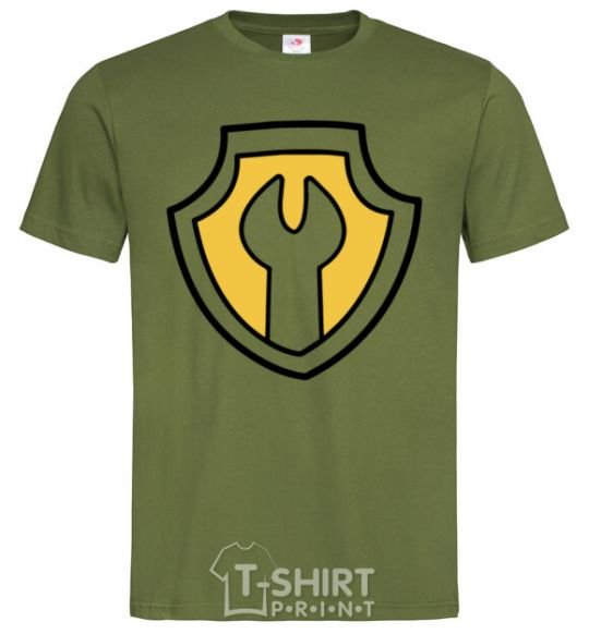 Men's T-Shirt Hardy's badge millennial-khaki фото