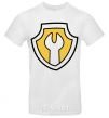 Men's T-Shirt Hardy's badge White фото