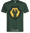 Men's T-Shirt Hardy's badge bottle-green фото