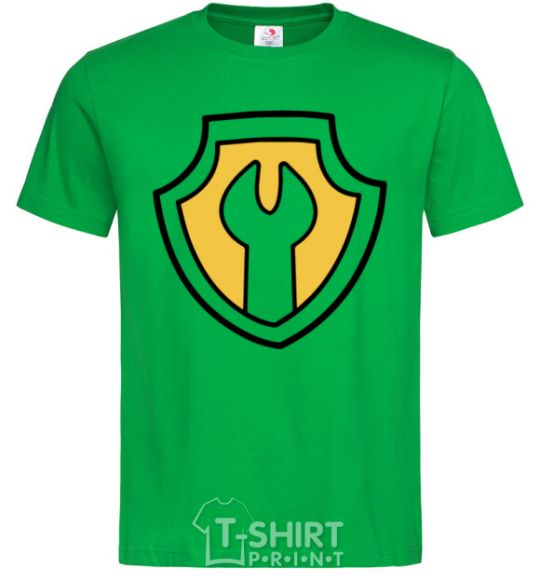 Men's T-Shirt Hardy's badge kelly-green фото