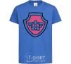 Kids T-shirt Sky's badge royal-blue фото