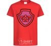 Kids T-shirt Sky's badge red фото