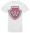 Men's T-Shirt Sky's badge White фото