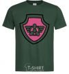 Men's T-Shirt Sky's badge bottle-green фото