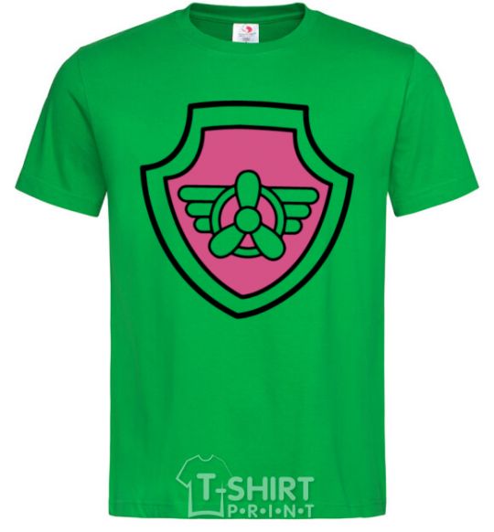 Men's T-Shirt Sky's badge kelly-green фото