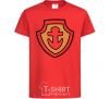 Kids T-shirt Zuma's badge red фото