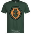 Men's T-Shirt Zuma's badge bottle-green фото