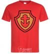 Men's T-Shirt Zuma's badge red фото