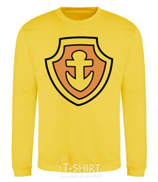 Sweatshirt Zuma's badge yellow фото