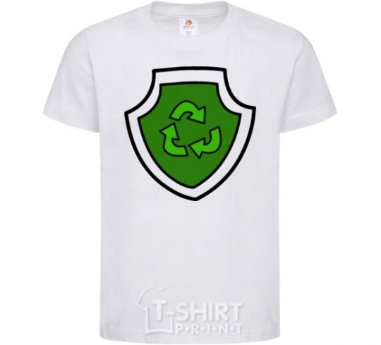 Kids T-shirt Rocky's badge White фото