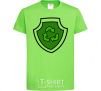 Kids T-shirt Rocky's badge orchid-green фото