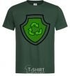 Men's T-Shirt Rocky's badge bottle-green фото