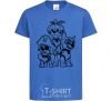 Kids T-shirt Halloween Puppy Patrol royal-blue фото