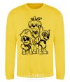 Sweatshirt Halloween Puppy Patrol yellow фото