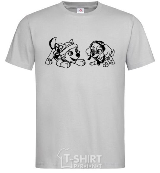 Men's T-Shirt Skye and Everest grey фото