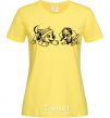 Women's T-shirt Skye and Everest cornsilk фото