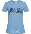 Women's T-shirt Skye and Everest sky-blue фото