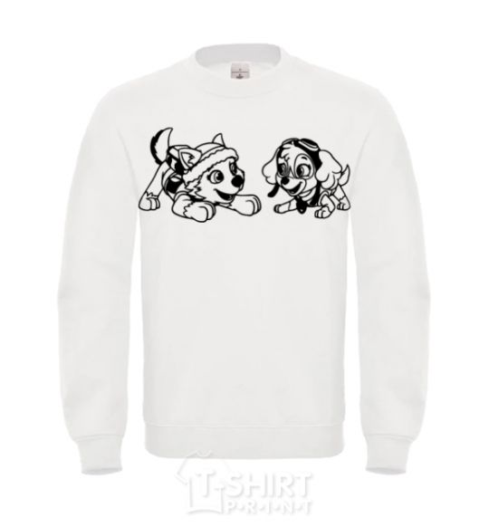 Sweatshirt Skye and Everest White фото