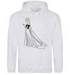 Men`s hoodie Elsa Coldheart sport-grey фото