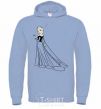 Men`s hoodie Elsa Coldheart sky-blue фото