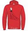 Men`s hoodie Elsa Coldheart bright-red фото