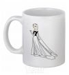 Ceramic mug Elsa Coldheart White фото