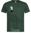 Men's T-Shirt Elsa Coldheart bottle-green фото