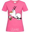 Women's T-shirt Olaf and spring heliconia фото