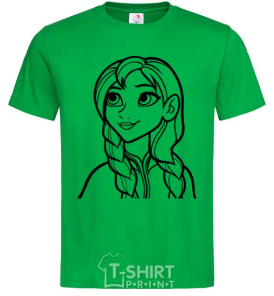 Men's T-Shirt Anna portrait kelly-green фото