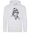 Men`s hoodie Kristoff sport-grey фото