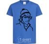 Kids T-shirt Kristoff royal-blue фото