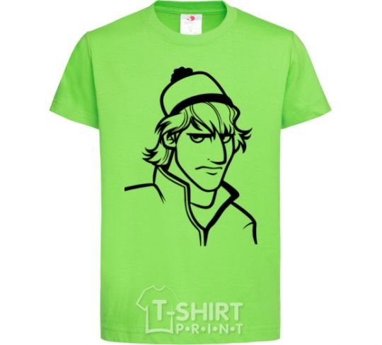 Kids T-shirt Kristoff orchid-green фото