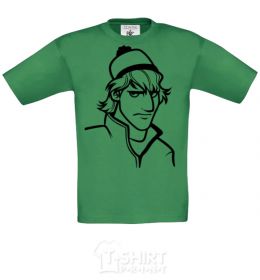Kids T-shirt Kristoff orchid-green фото