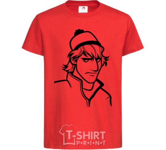 Kids T-shirt Kristoff red фото