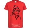 Kids T-shirt Kristoff red фото