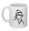 Ceramic mug Kristoff White фото